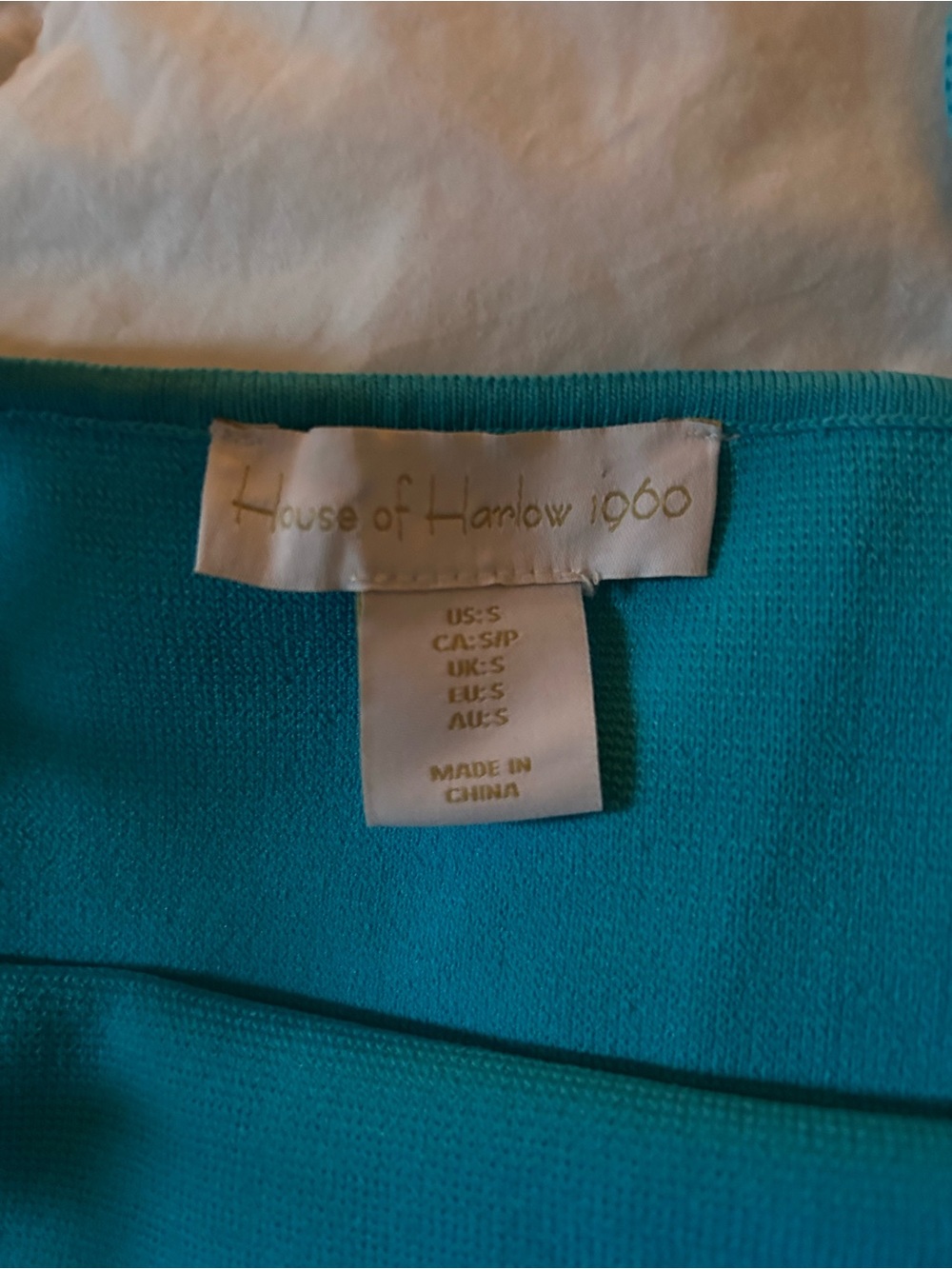 Turquoise Rope-Strap Tank Top - Picture 3 of 3